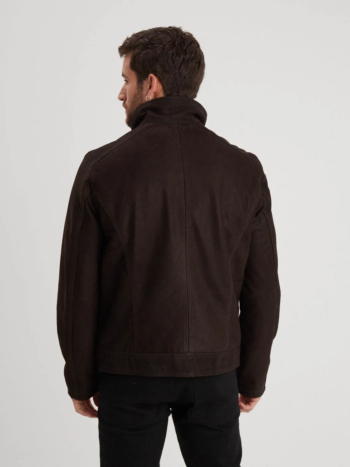 Daytona Falcon Madisson blouson cuir homme marron vachette