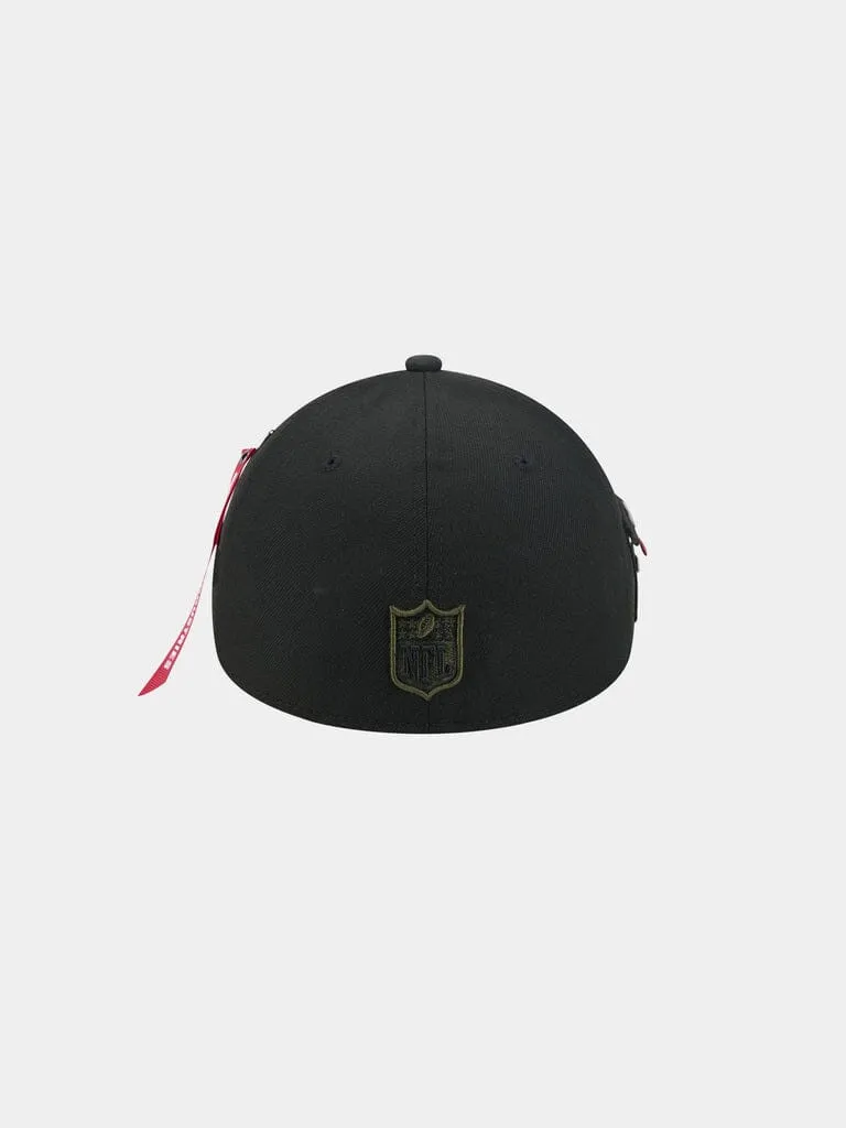 Alpha Industries 49ers New Era 59Forty Casquette Noire