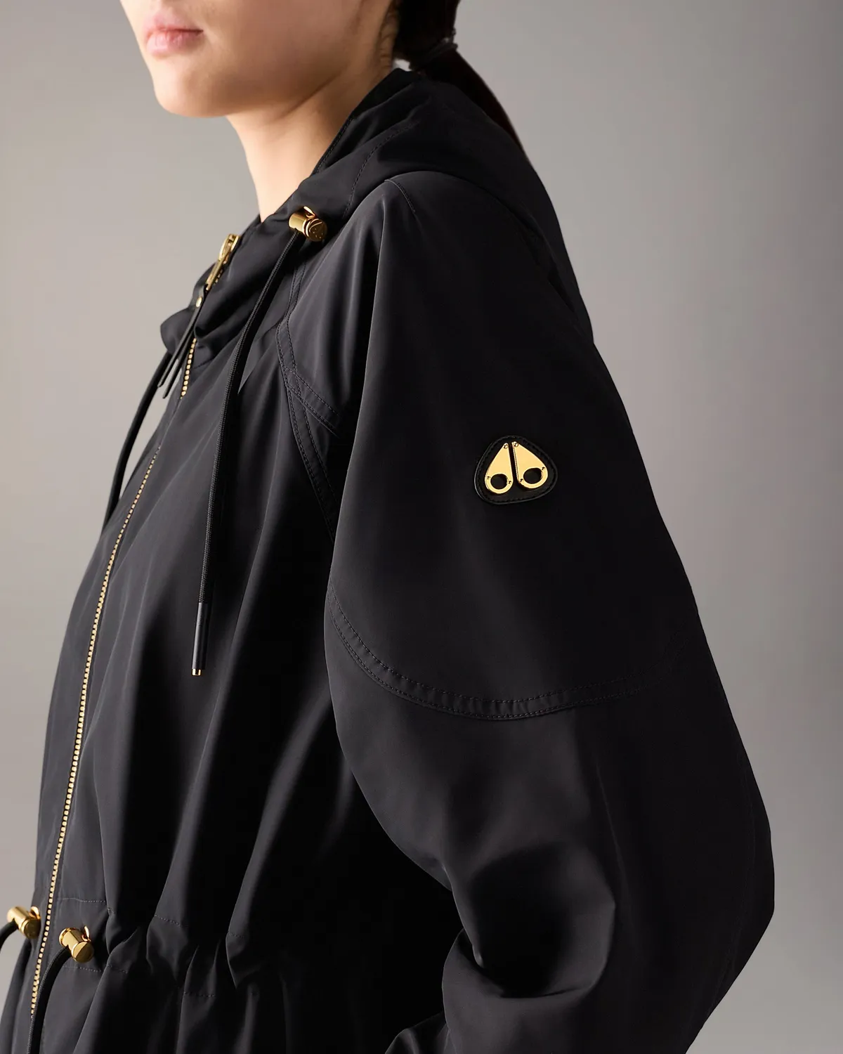 Moose Knuckles Gold Elevate Jacket veste noir déperlante