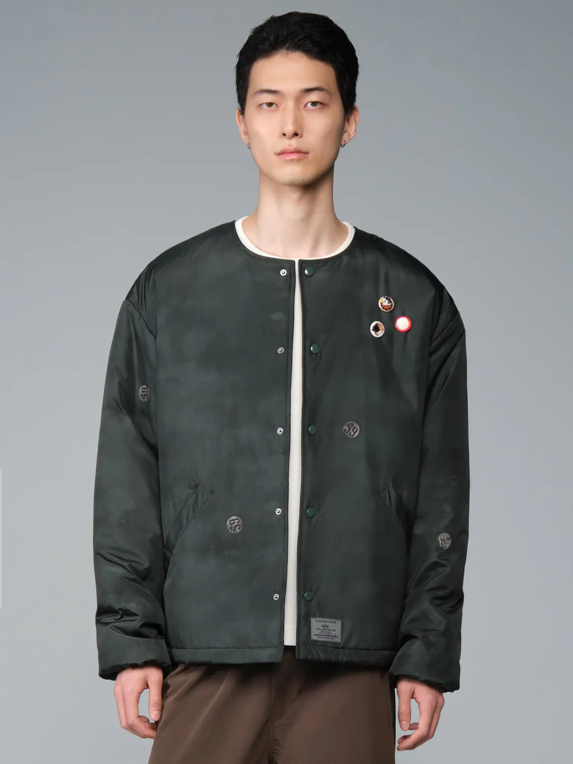 Alpha Industries Reed Vintage Print veste deep forest