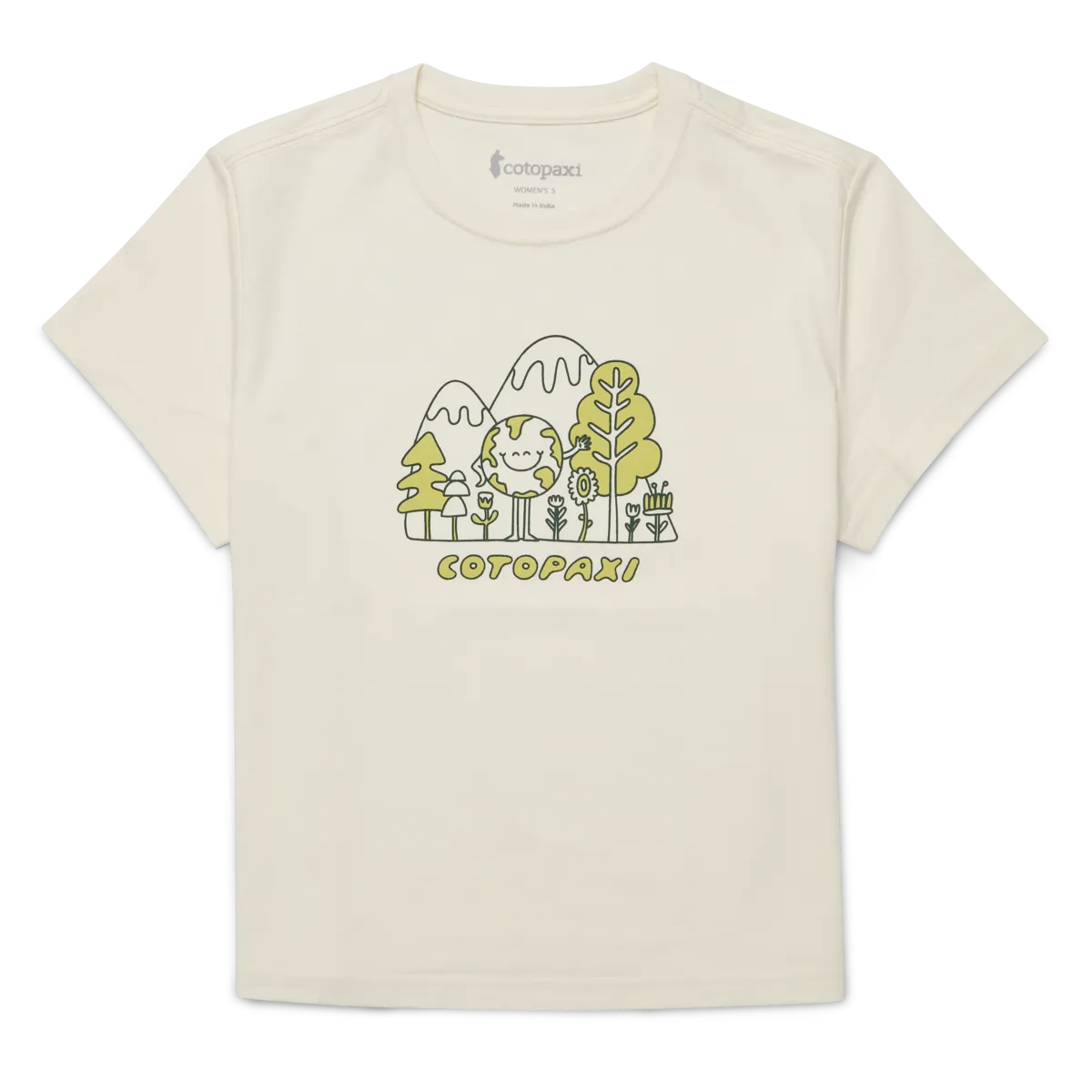 Cotopaxi Terra t-shirt femme Bone coton bio