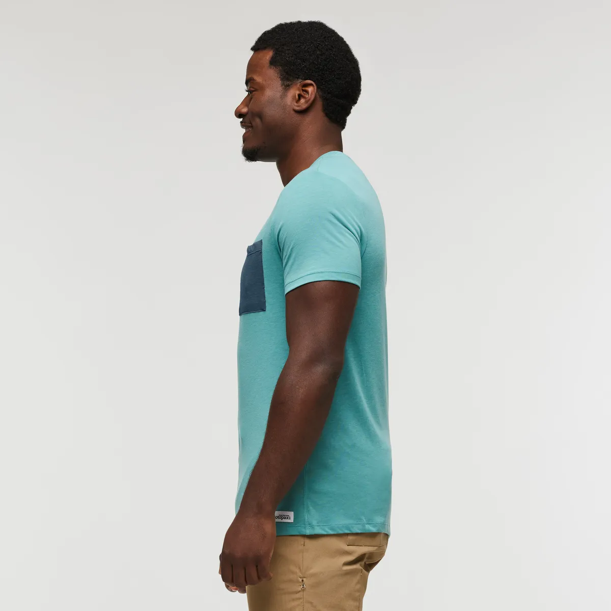 Cotopaxi Paseo Travel Pocket t-shirt homme indigo anti-odeur