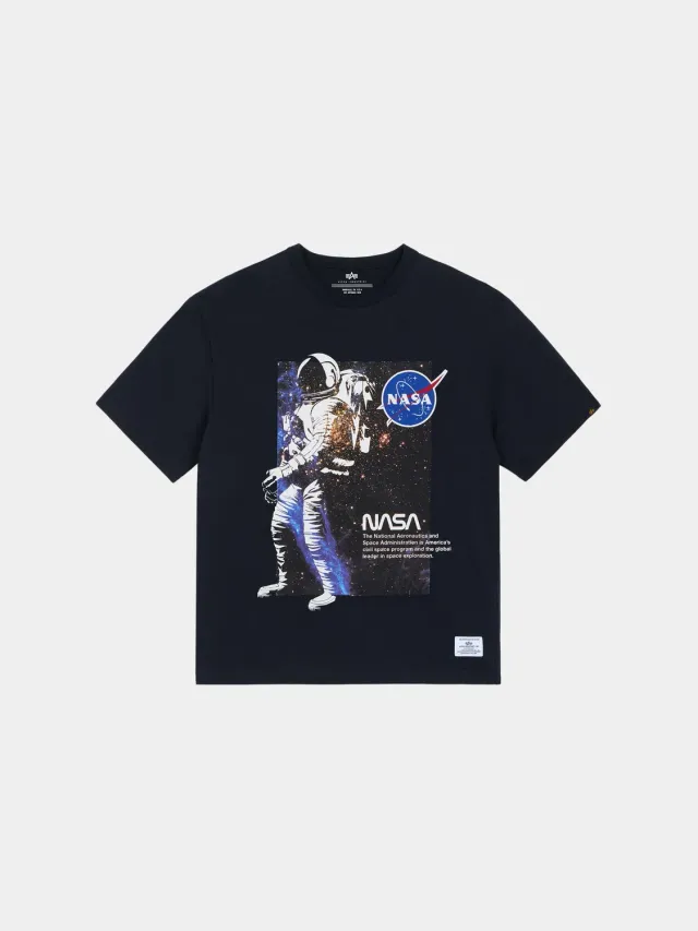 Alpha Industries NASA Astronaut t-shirt noir coton astronaute