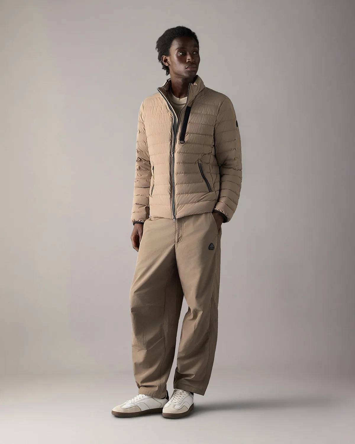 Moose Knuckles Laki veste duvet grise légère