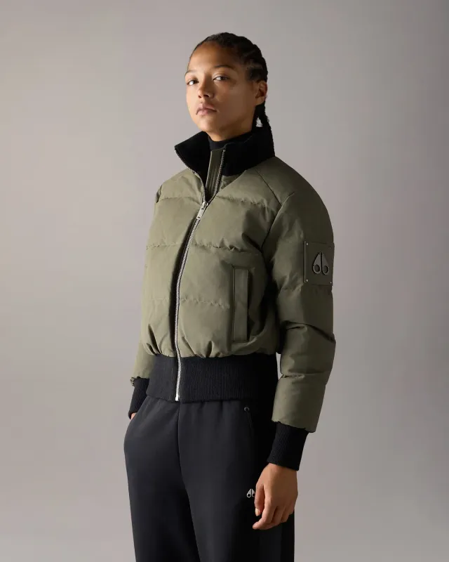 Moose Knuckles Banff Down Bomber bomber Combat duvet hiver