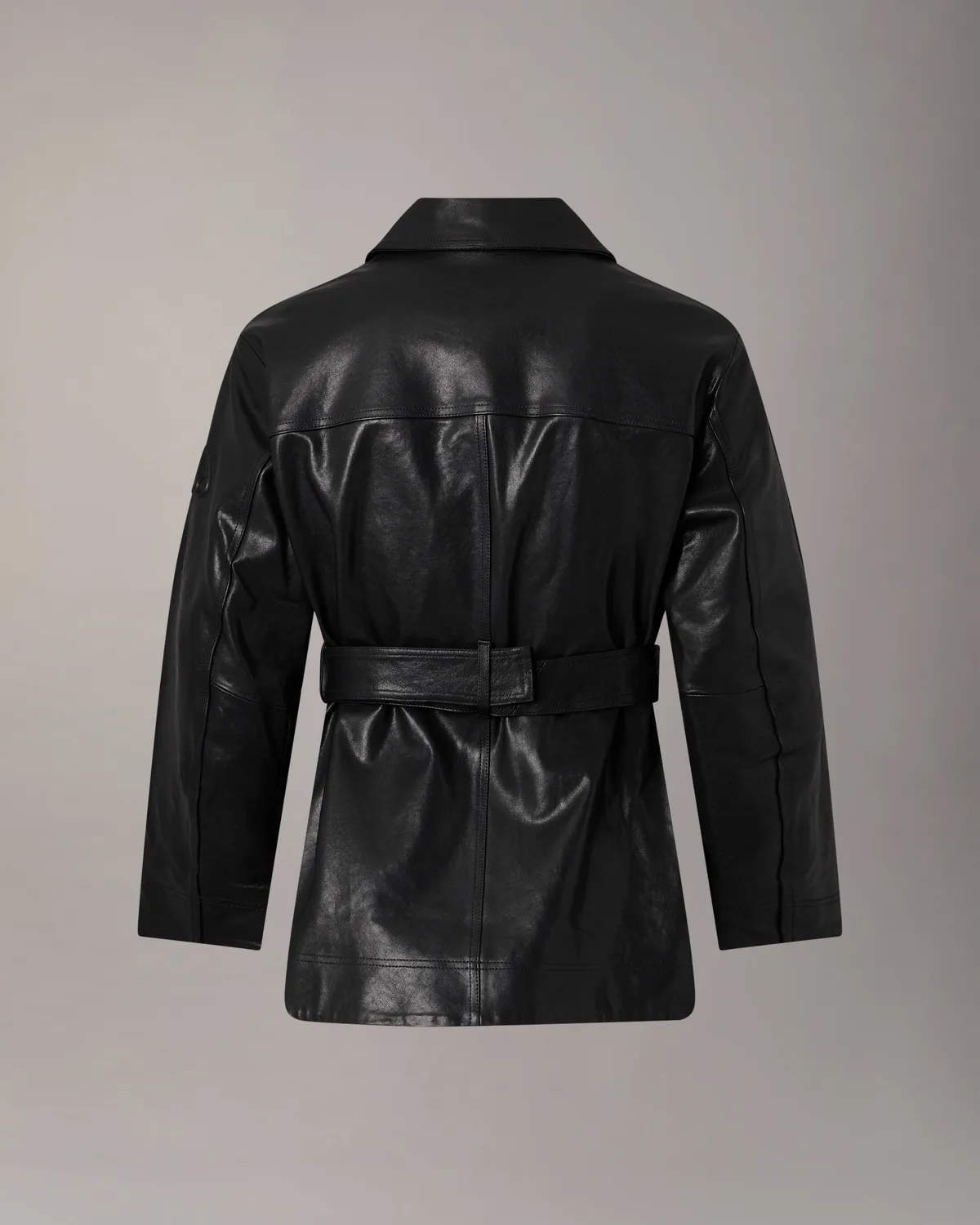 Moose Knuckles BLVD field blouson cuir noir