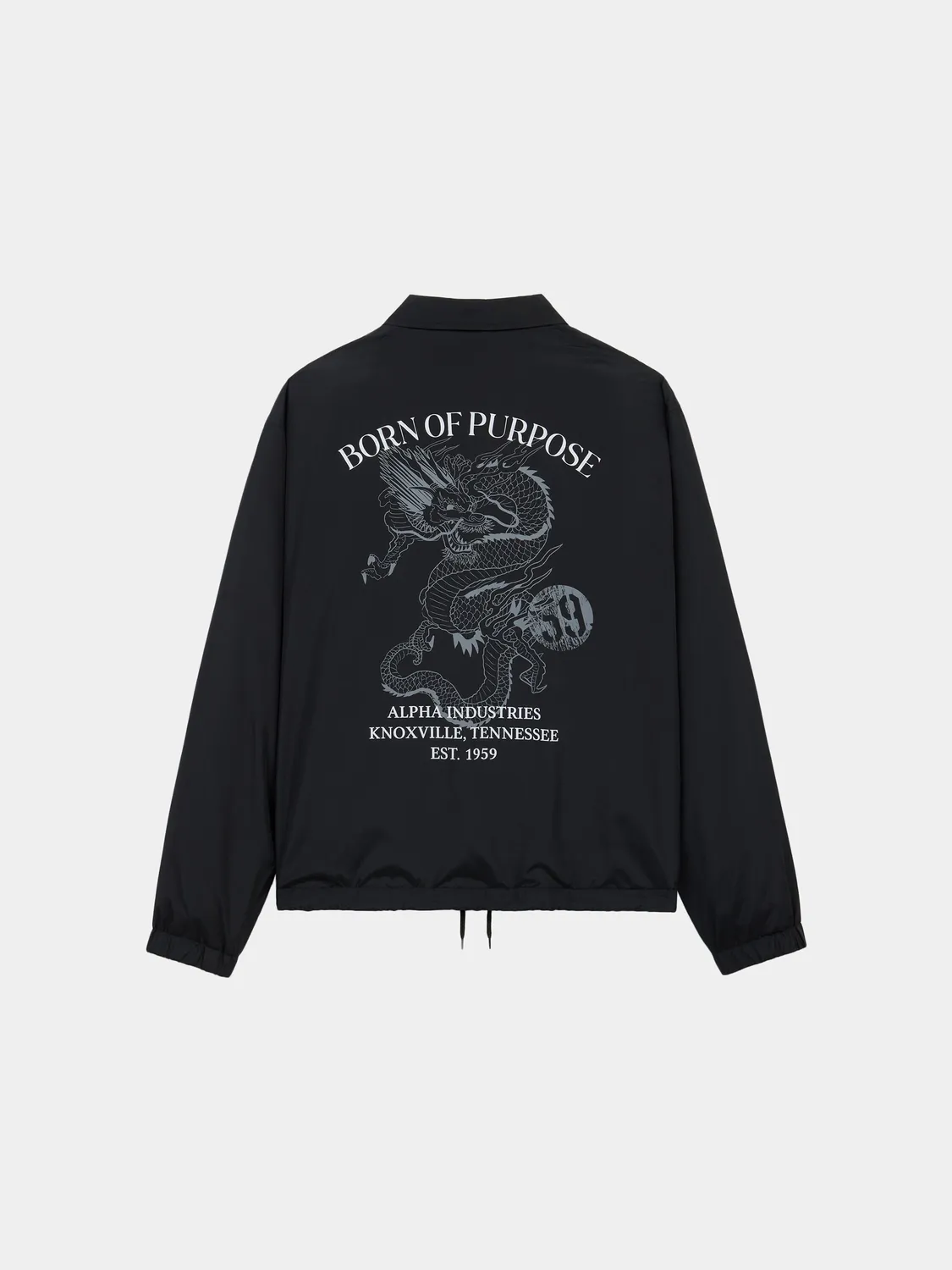 Alpha Industries Hampton Dragon veste coach noir
