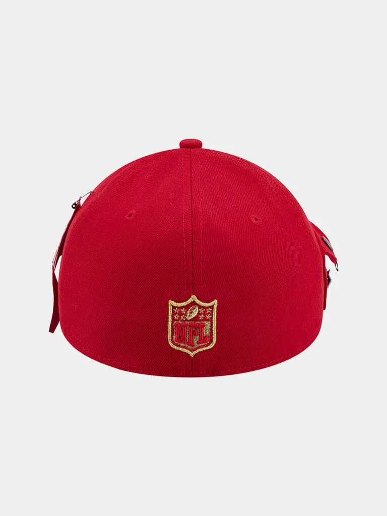 Alpha Industries 59FORTY 49ers Casquette Scarlet Fitted
