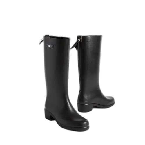 Aigle Myrica botte pluie femme noir caoutchouc