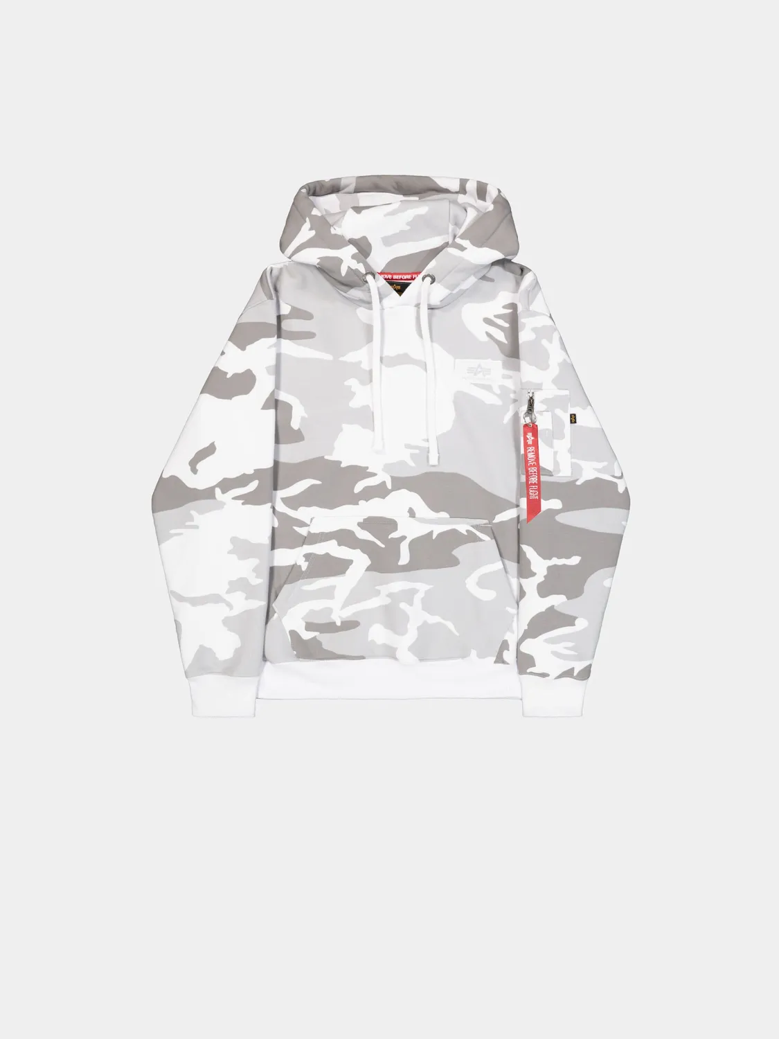 Alpha Industries Backprint hoodie camo coton homme