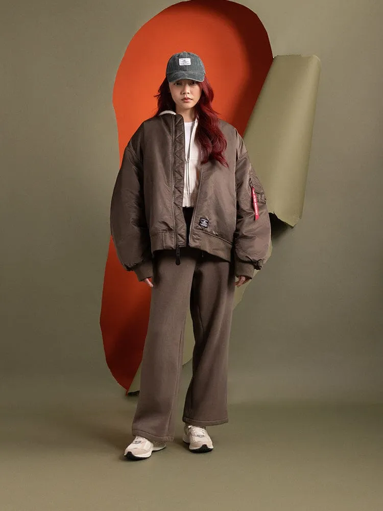 Alpha Industries MA-1 Mod bomber femme coyote oversize