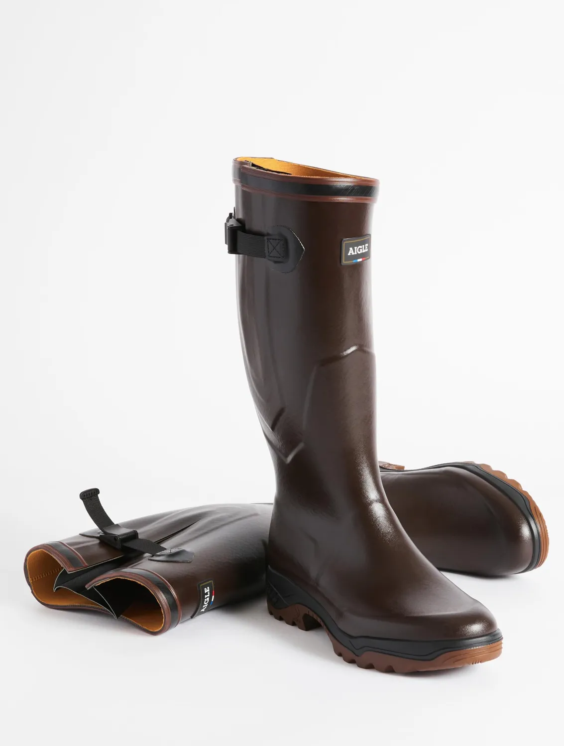 Aigle Parcours 2 VAR bottes homme Bronze caoutchouc