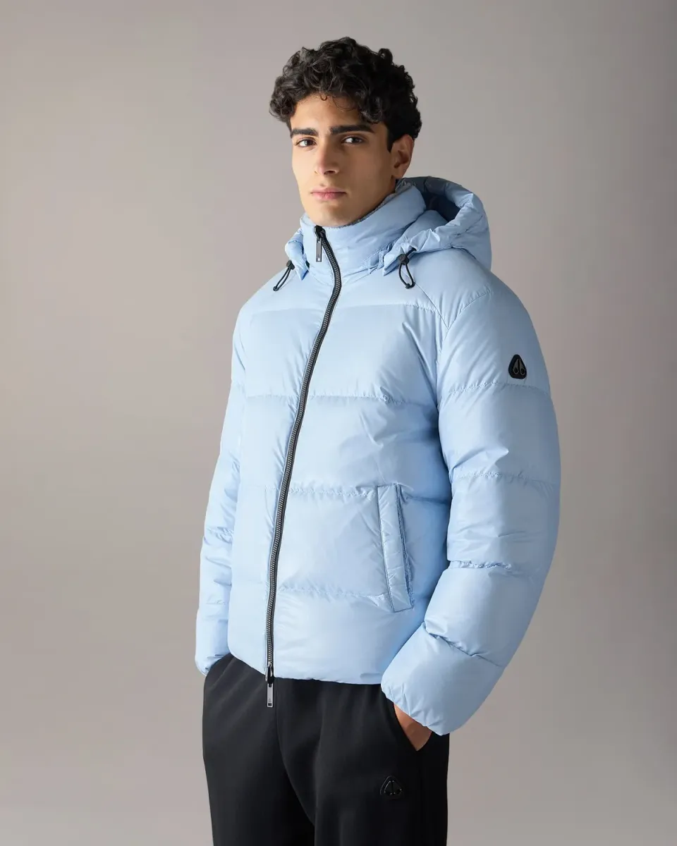 Moose Knuckles Kings doudoune réversible bleu ice