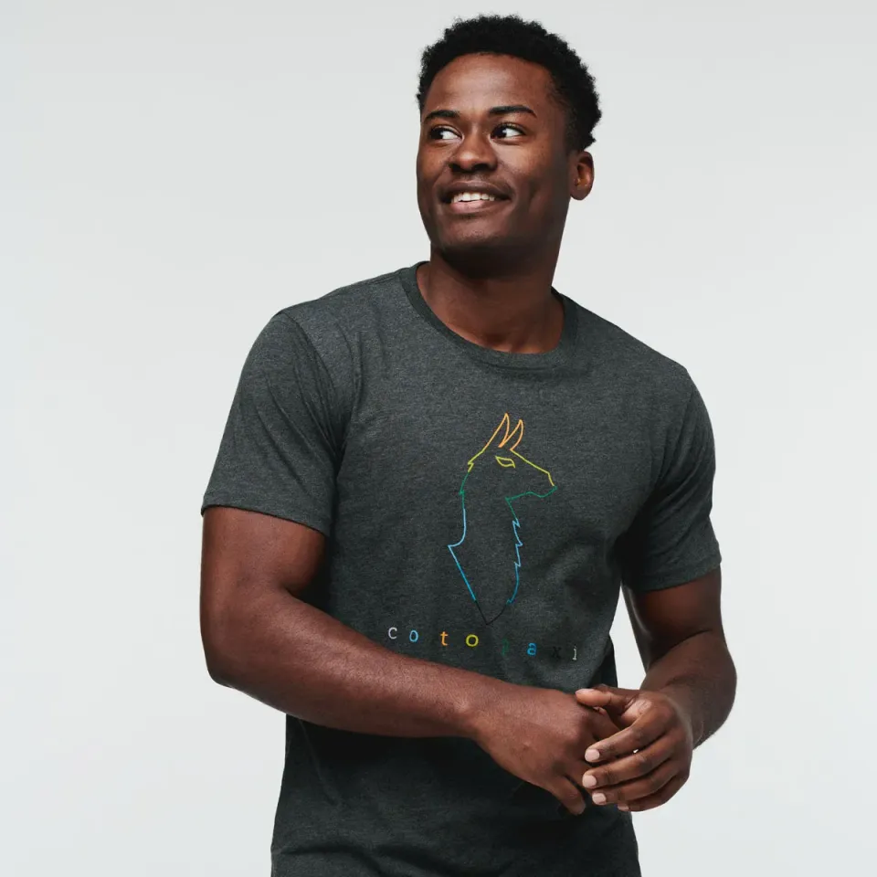 Cotopaxi Electric Llama t-shirt homme coton bio Iron