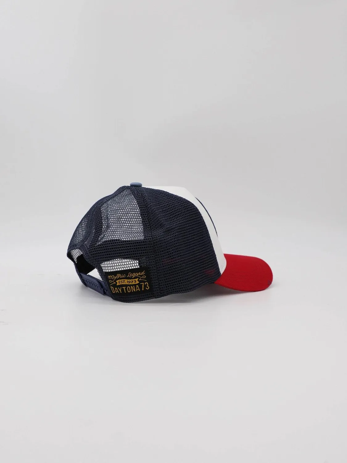 Daytona Cal Twill casquette trucker bleu beige noir