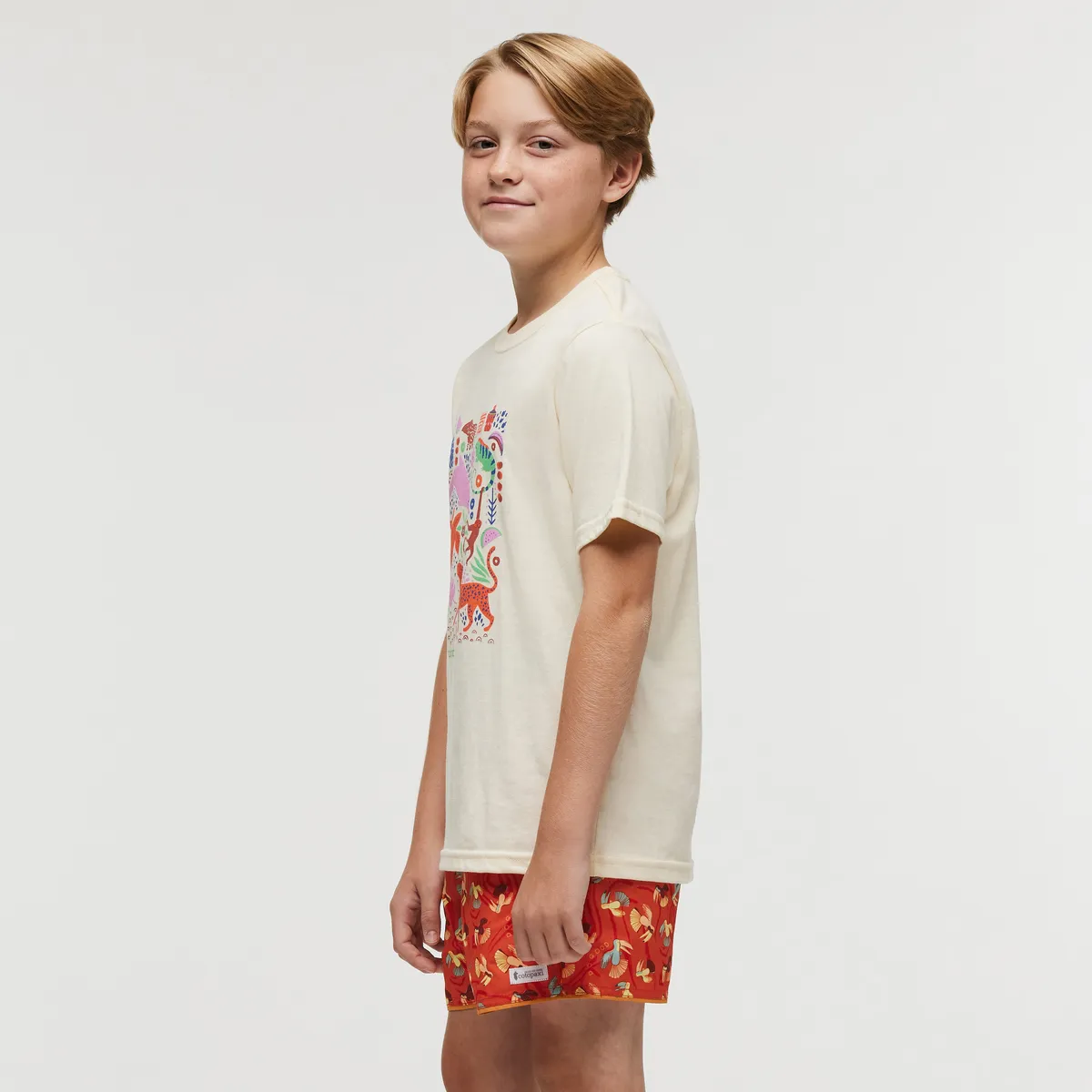 Cotopaxi Ecuador Vibes t-shirt enfant Green Tea coton