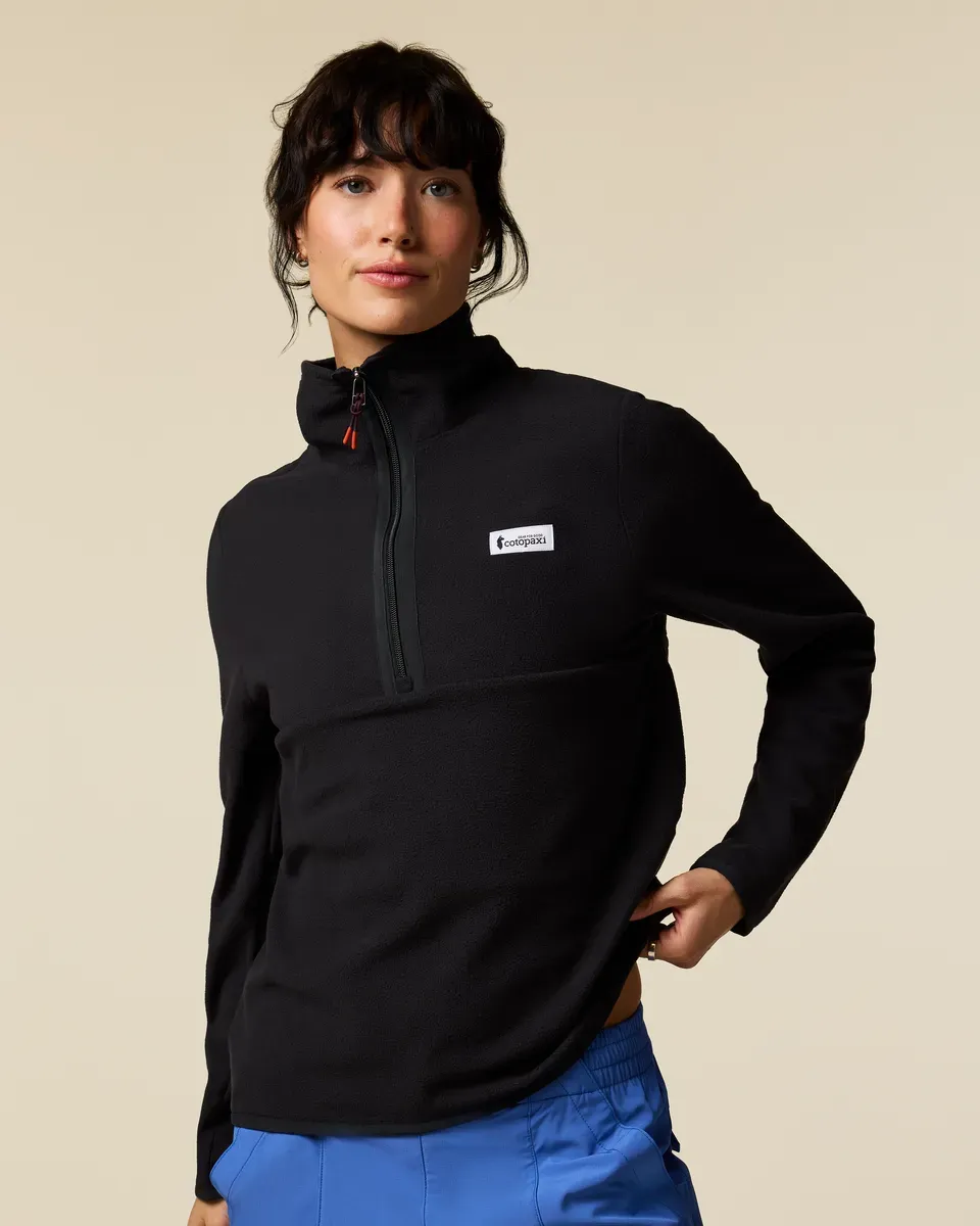 Cotopaxi Amado pull polaire femme Surf demi-zip