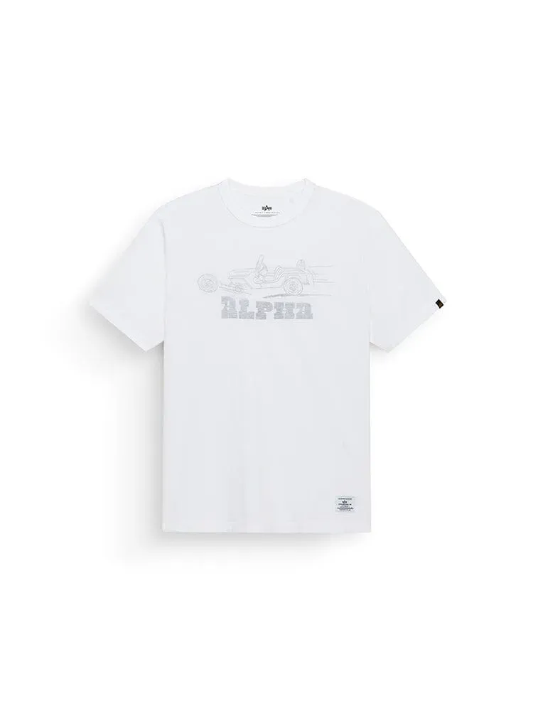 Alpha Industries 1940s GP Jeep t-shirt blanc coton