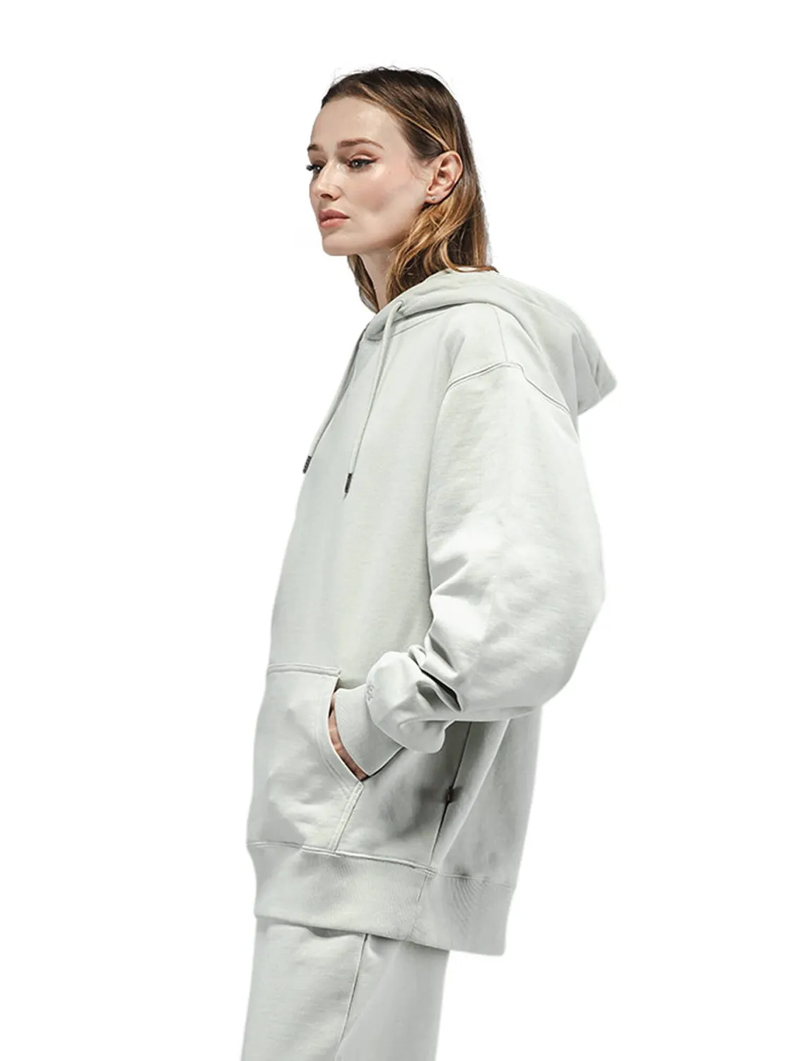 Alpha Industries Essential French Terry hoodie gris clair
