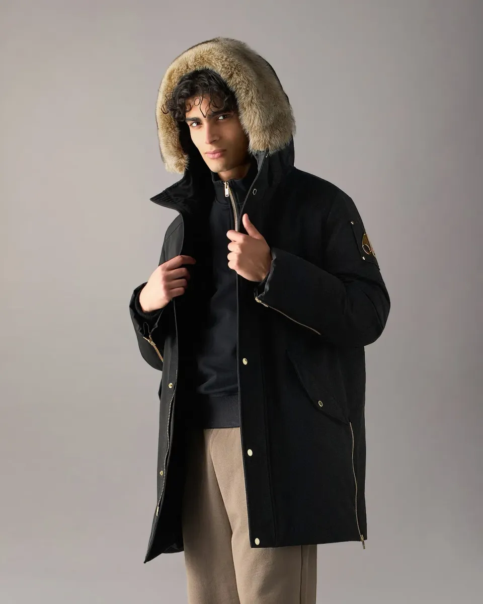 Moose Knuckles Stirling 2.0 parka duvet Black-Bronze