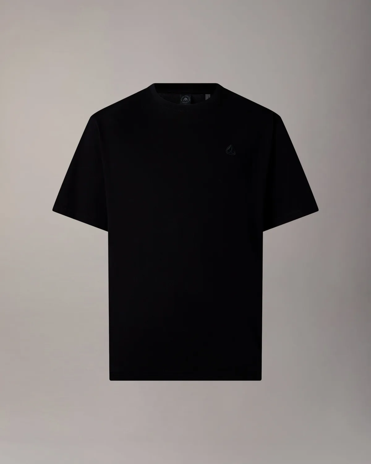 Moose Knuckles Yul Classic t-shirt noir col rond