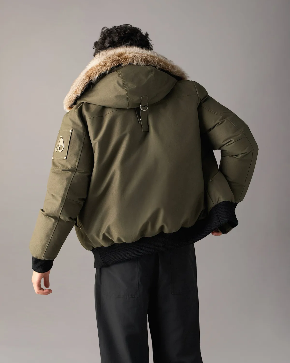 Moose Knuckles Originals Ballistic Bomber duvet combat-bronze