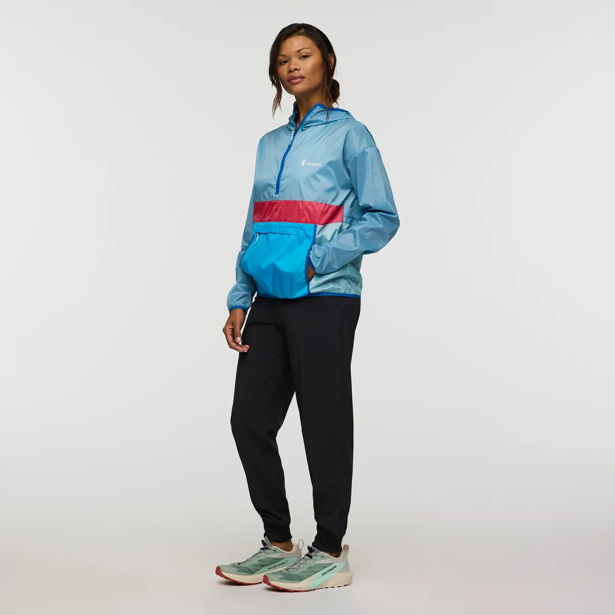 Cotopaxi Teca Half-Zip coupe-vent femme recyclé