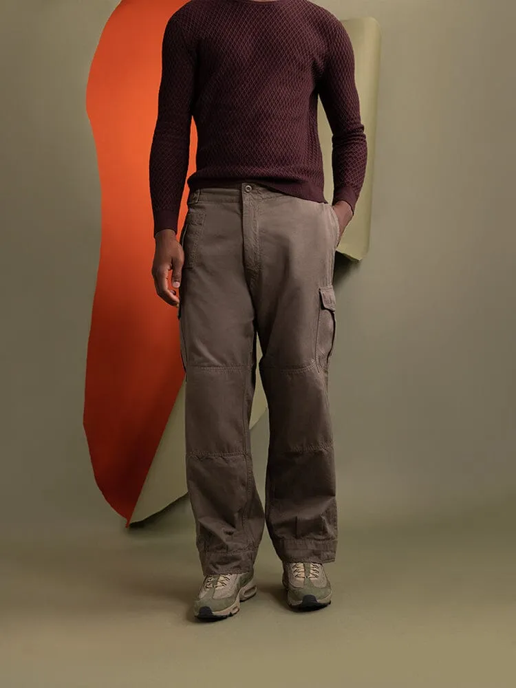 Alpha Industries M-64 pantalon cargo homme coyote coton