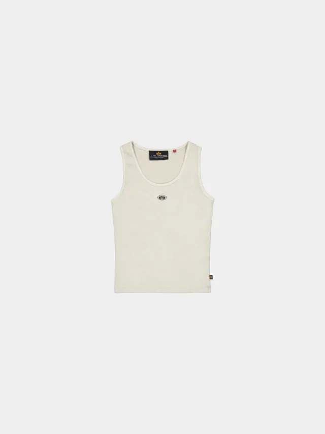 Alpha Industries World Slim débardeur Stone coton slim