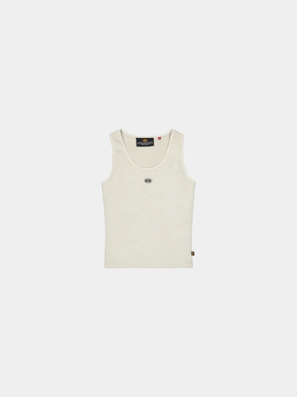 Alpha Industries World Slim débardeur Stone coton slim