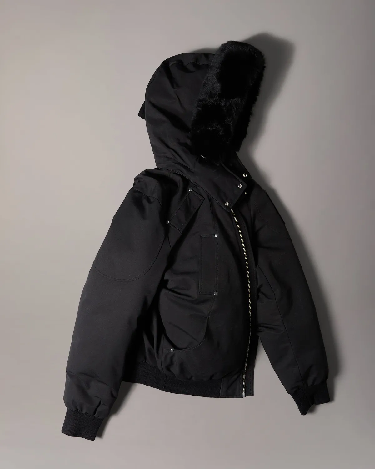 Moose Knuckles Original Ballistic bomber noir chaud