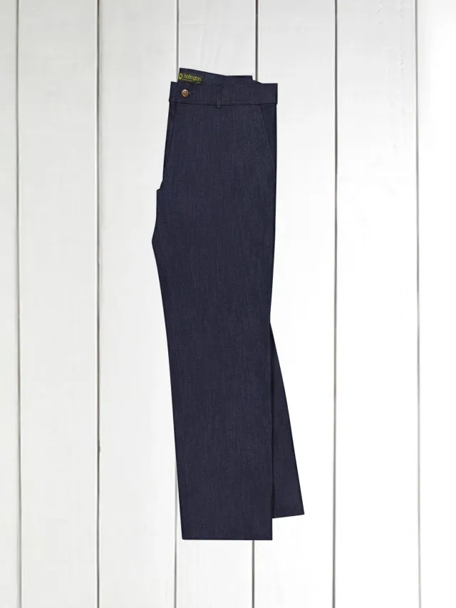 Hollington Cheverny pantalon denim indigo stretch sanforisé