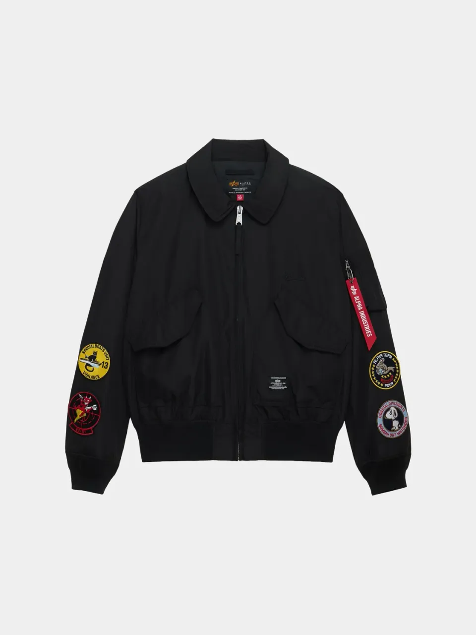 Alpha Industries CWU 36/P bomber noir léger déperlant