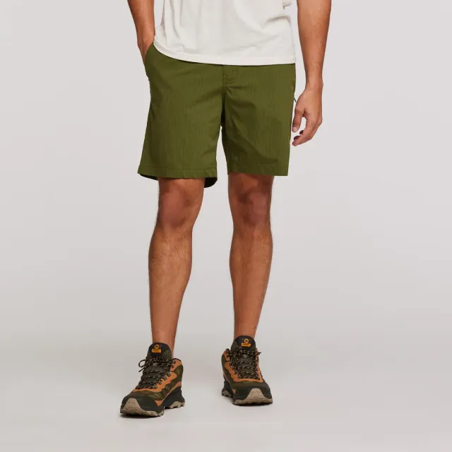 Cotopaxi Salto short homme ripstop coton bio zip voyage