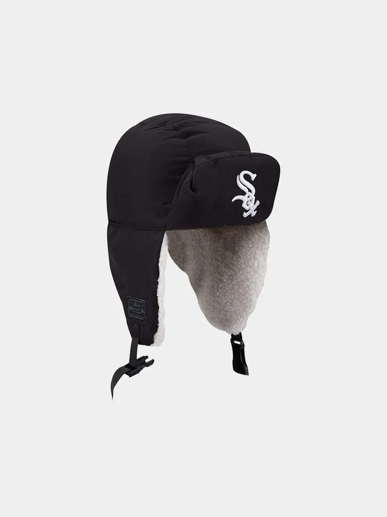 Alpha Industries Chicago White Sox chapka Noir sherpa