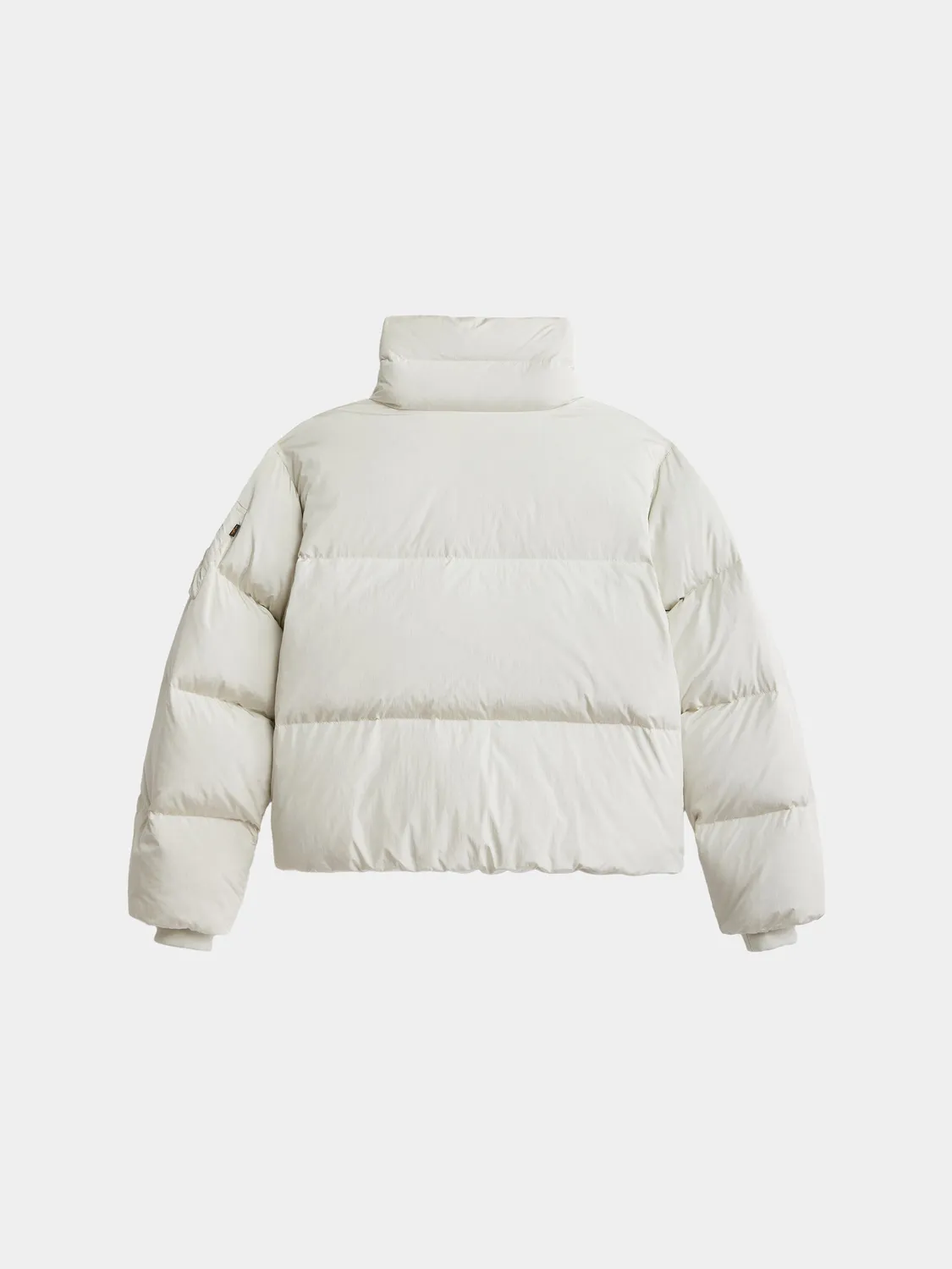 Alpha Industries Sierra doudoune courte femme blanc dune