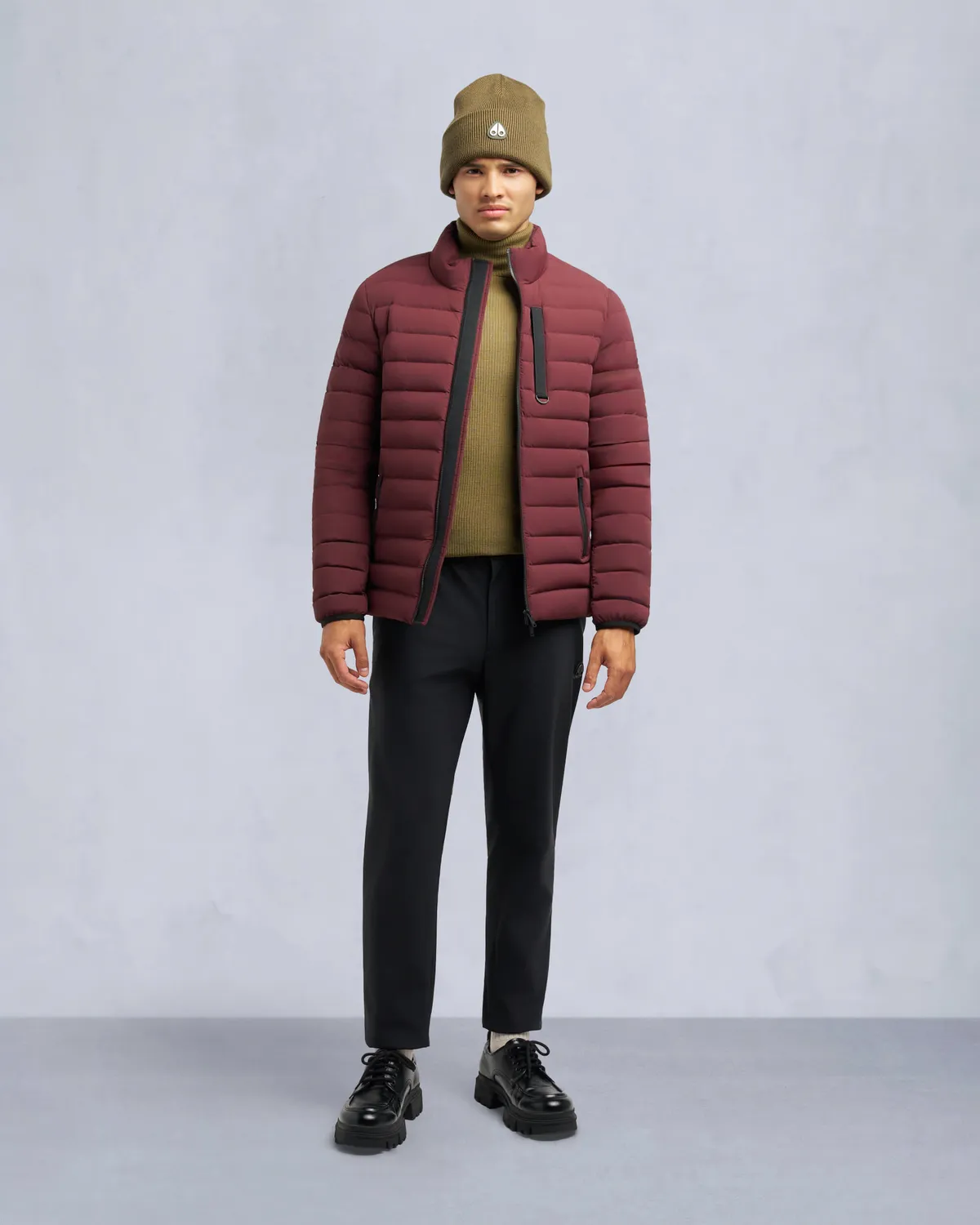 Moose Knuckles Laki Down blouson noir déperlant