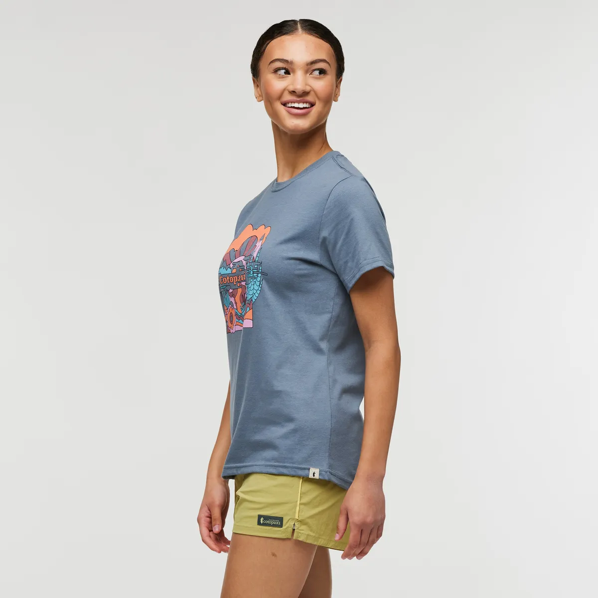 Cotopaxi Utopia t-shirt femme Tempest coton