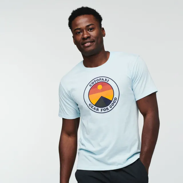 Cotopaxi Sunny Side T-shirt homme Ice coton bio