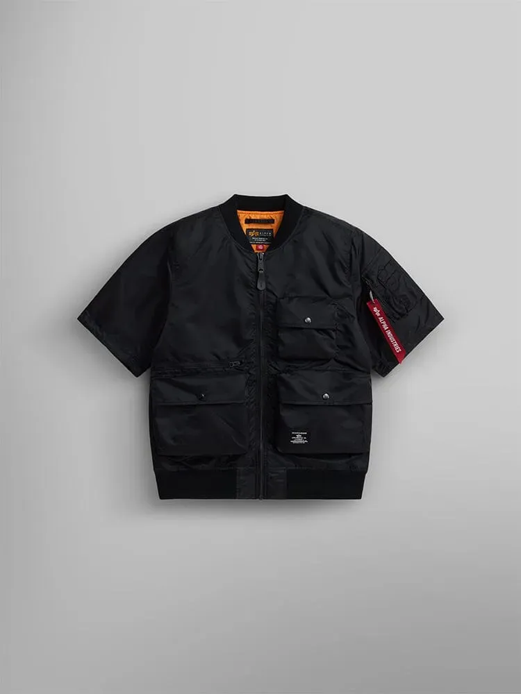 Alpha Industries L-2B blouson manches courtes noir
