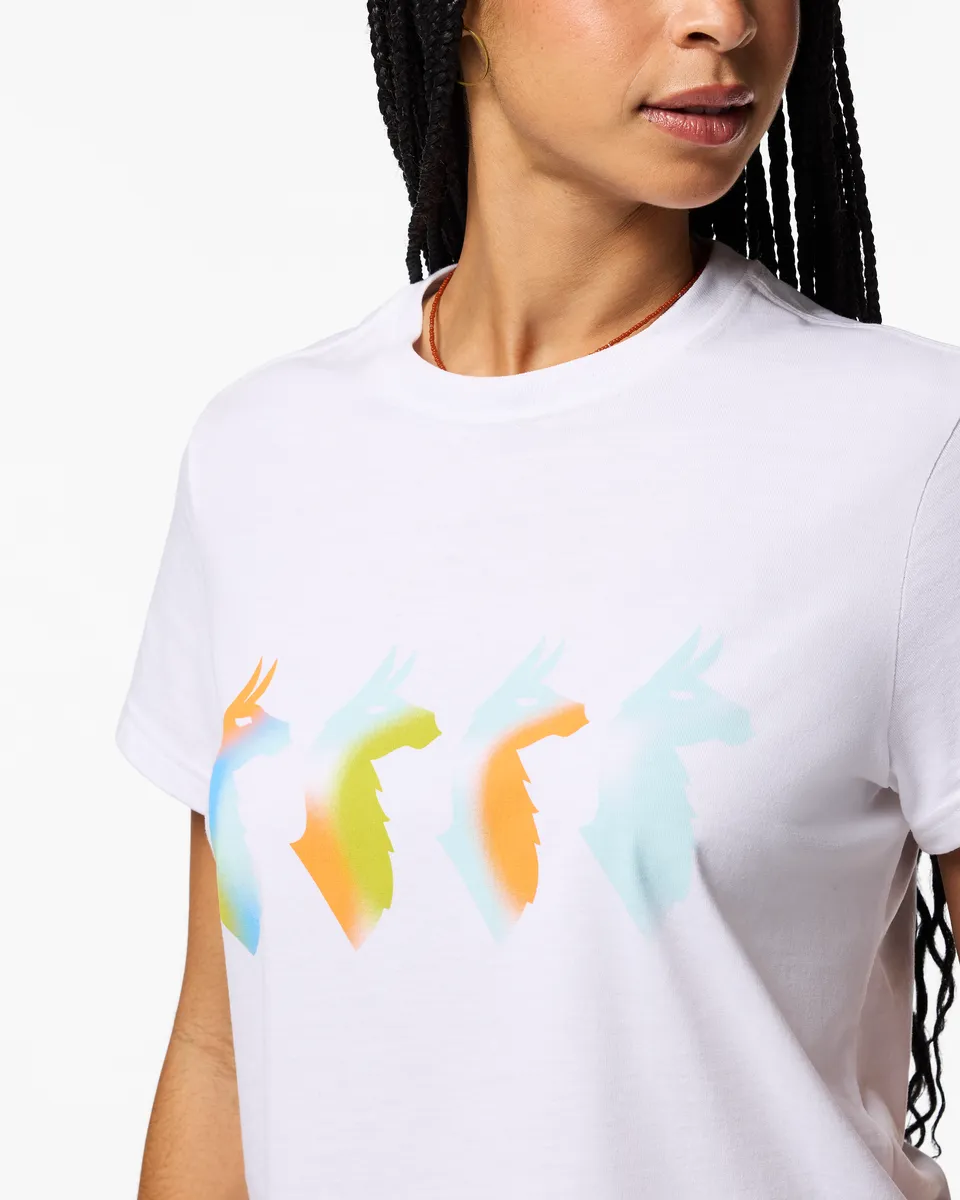 Cotopaxi Cuatro Bitmap t-shirt femme Everglade coton bio