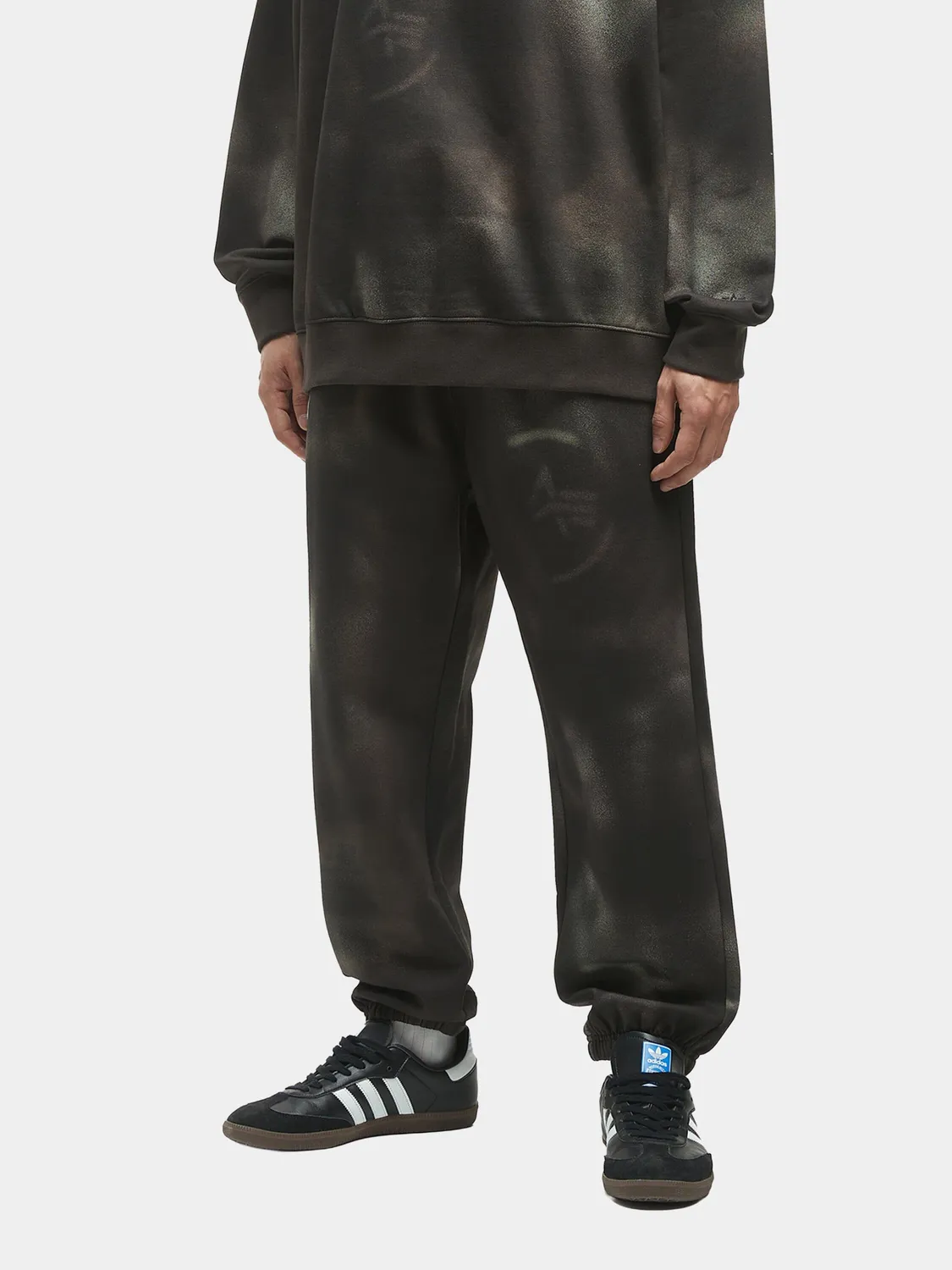 Alpha Industries Unfrm Washed Sweatpant jogging gris