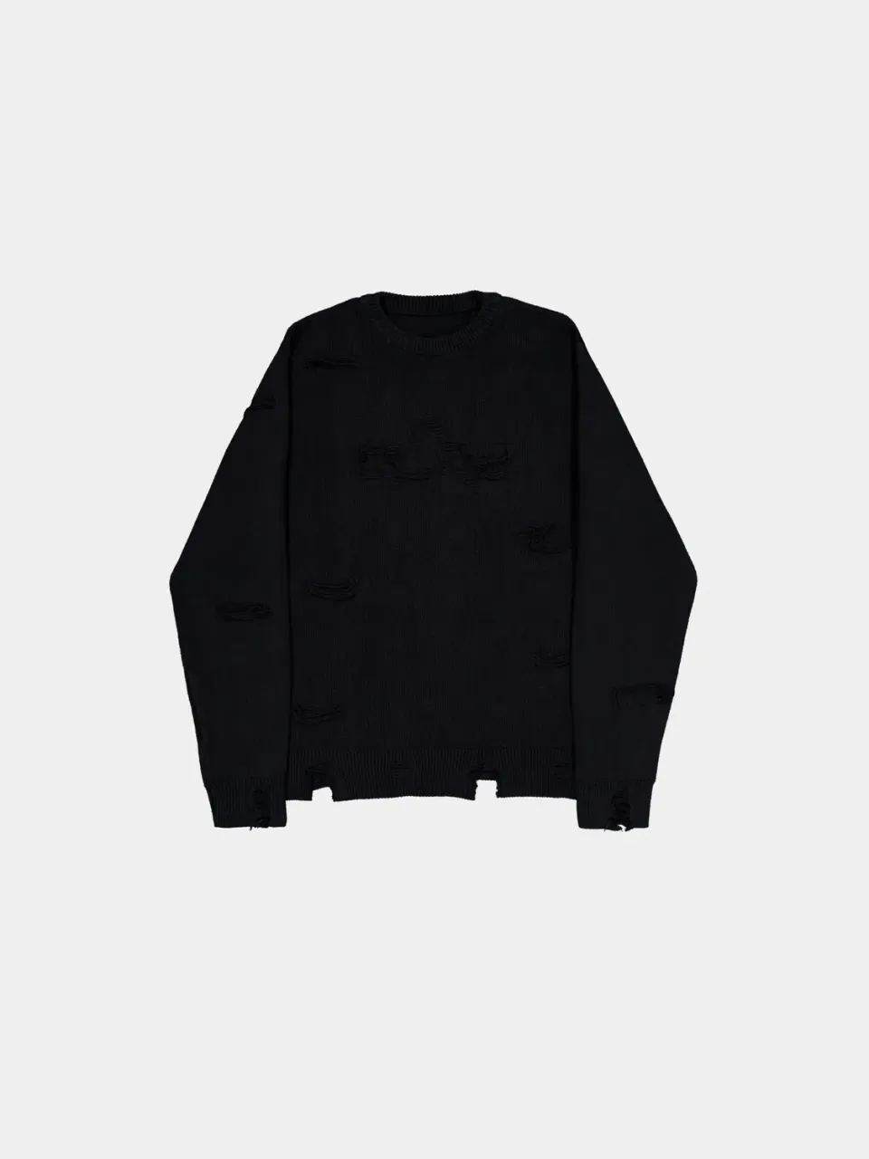 Alpha Industries Distressed Logo Pullover sweat noir coton