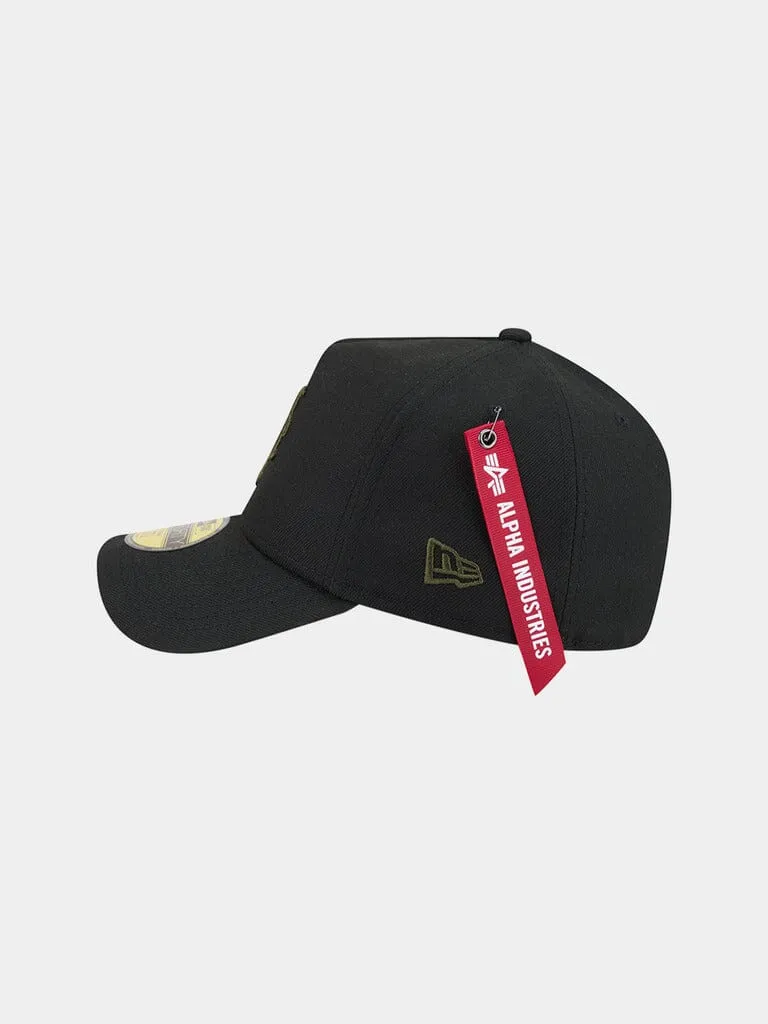Alpha Industries Mets x New Era 59FORTY casquette fitted Noir