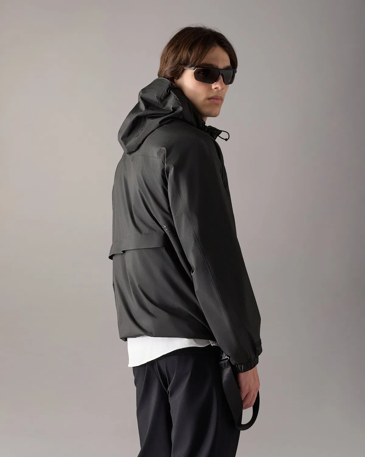 Moose Knuckles Knox veste de pluie noire pliable