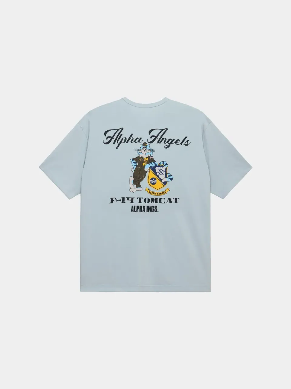 Alpha Industries Relaxed Alpha Angels T-shirt coton Mist