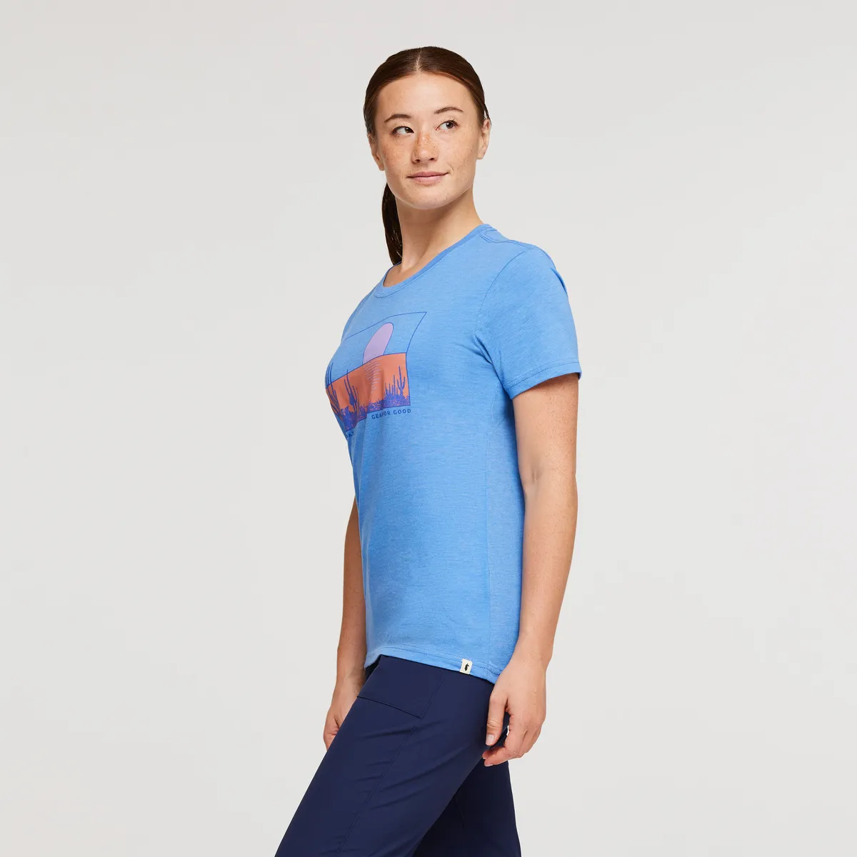 Cotopaxi Desert View t-shirt femme Lupine manches courtes