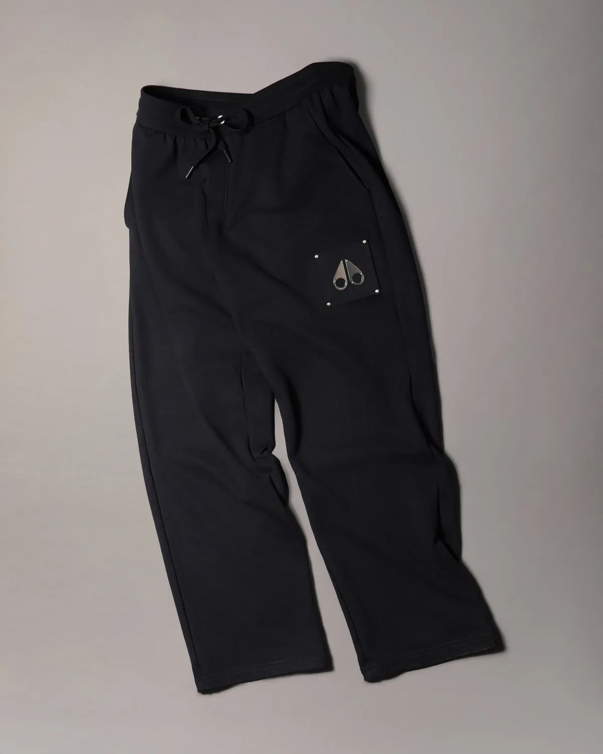 Moose Knuckles Hartsfield pantalon droit Black coton