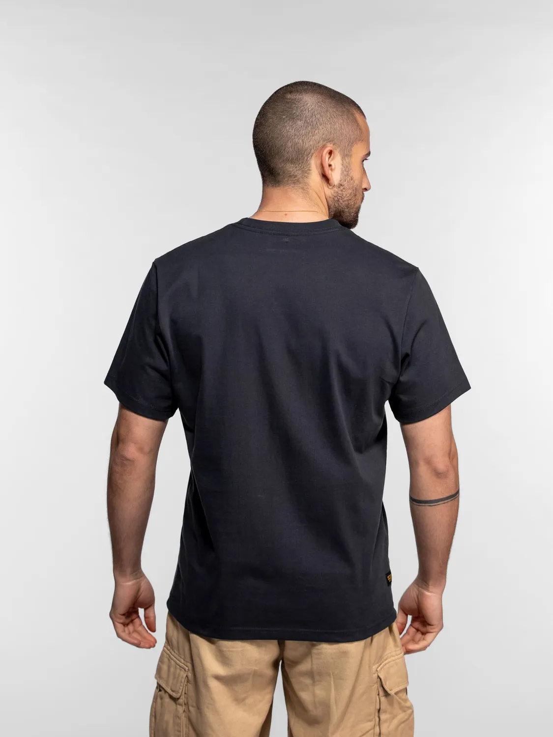 DAYTONA Sauk T-shirt militaire homme kaki coton