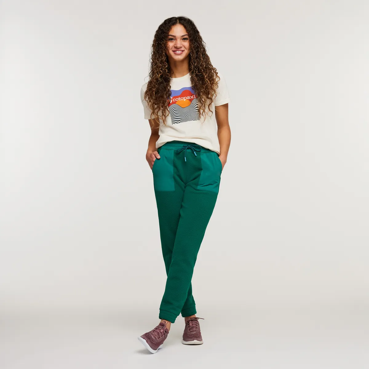 Cotopaxi Abrazo jogging polaire femme Greenery douillet